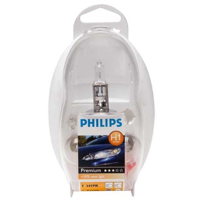 Набор галогеновых ламп Philips H1 Easy Kit 55472EKKM